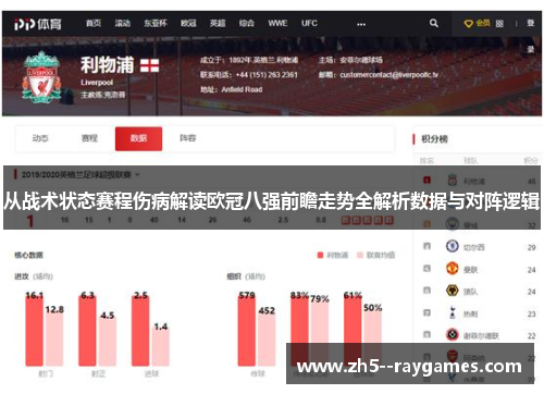 从战术状态赛程伤病解读欧冠八强前瞻走势全解析数据与对阵逻辑 从战术状态赛程伤病解读欧冠八强前瞻走势全解析数据与对阵逻辑